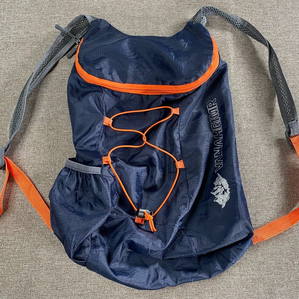 Vanaheim Lightweight Backpack Daypack Blue Orange